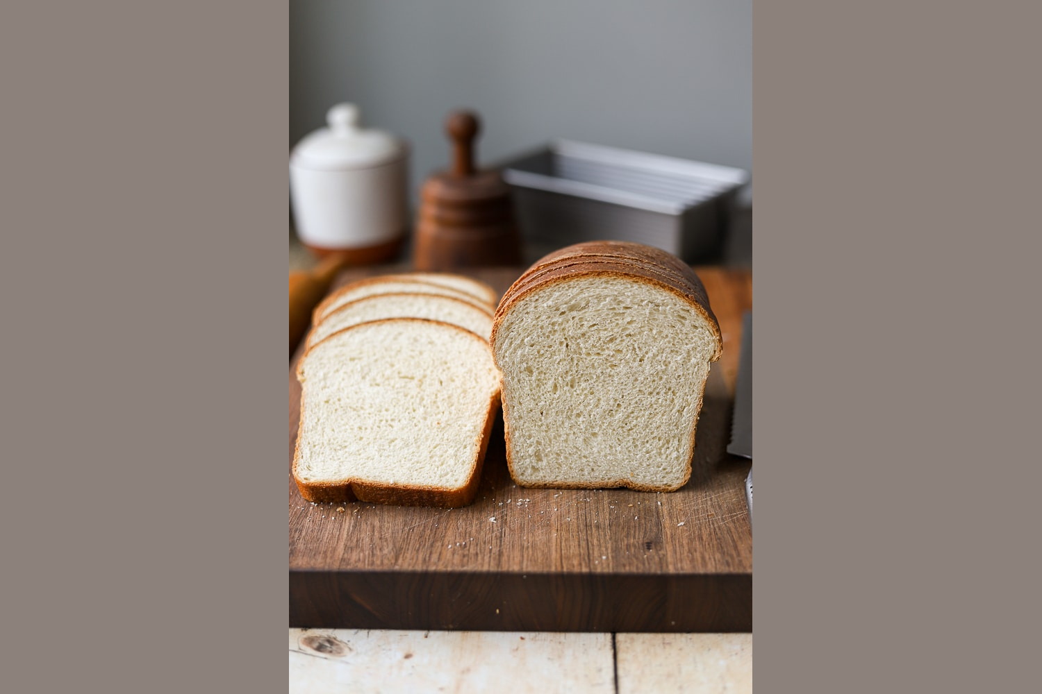 White Sandwich Loaf