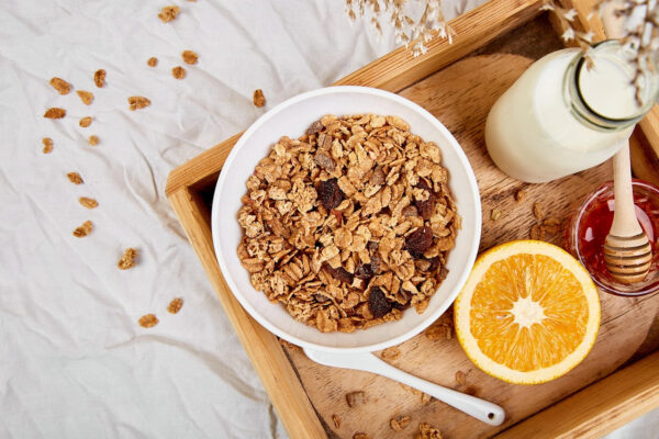 Orange Oat Granola