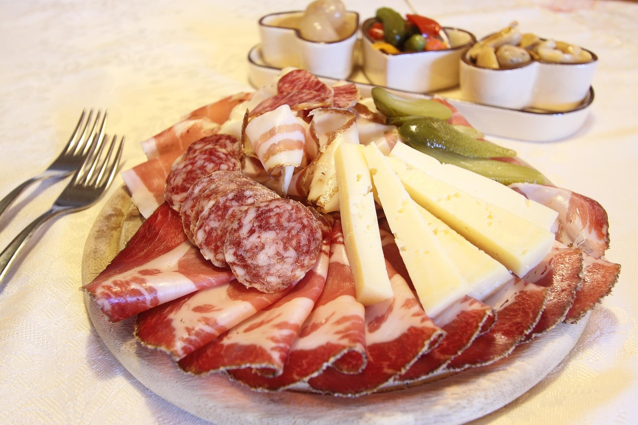 Cheese and Cold Cuts Platter