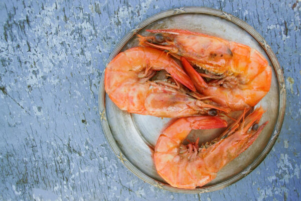 Cooked Tiger Prawns