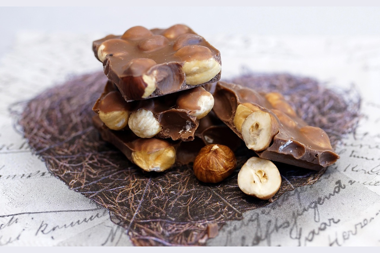Chocolate Hazelnut Squares
