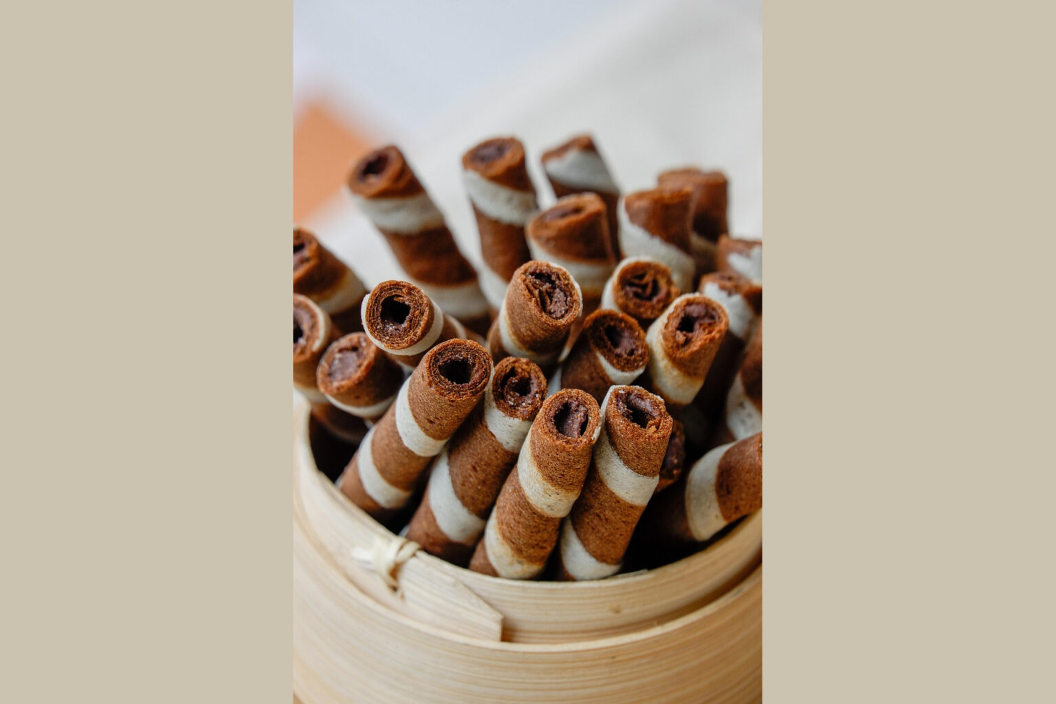 Chocolate Wafer Rolls
